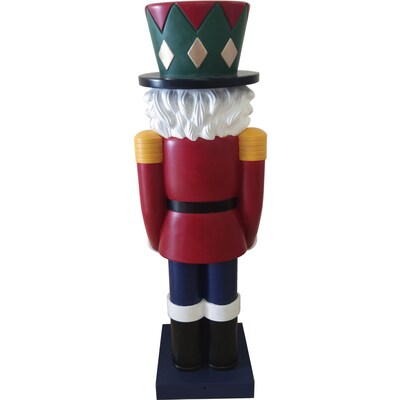 Fraser Hill Farm 60-inch Fiberglass Nutcracker Figurine (FFRS060-2NC-MLT)