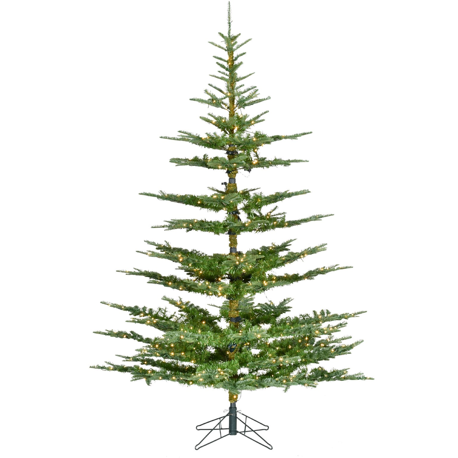 Fraser Hill Farm 7.5-ft. Ranch Pine Artificial Christmas Tree (FFRP075-5MGR)