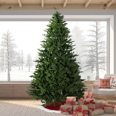 Fraser Hill Farm 9-Ft. Oregon Pine Christmas Tree (FFOP090-0GR)
