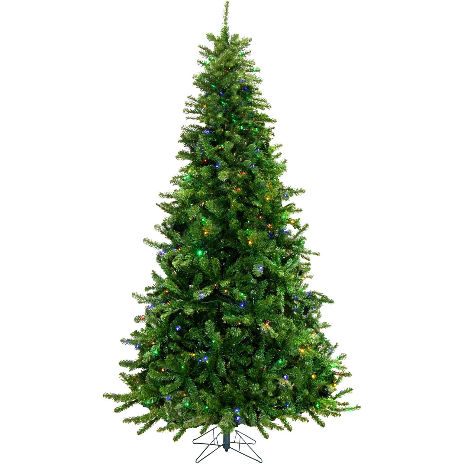 Fraser Hill Farm 7.5 ft. Noel Pine Pre-Lit Artificial Christmas Tree, 400 Lights (FFNL075-6GR)