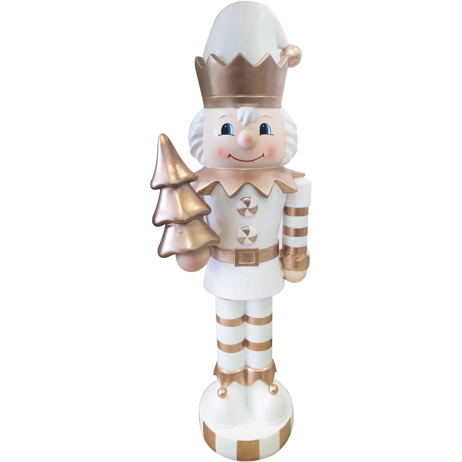 Fraser Hill Farm 36-inch Elf Nutcracker Figurine (FFMG036-0ELF-GLD)