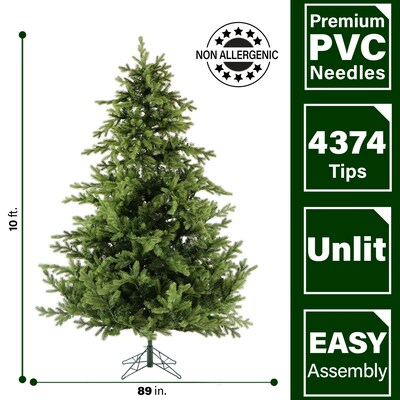Fraser Hill Farm 10 ft. Foxtail Pine Artificial Christmas Tree (FFFX010-0GR)