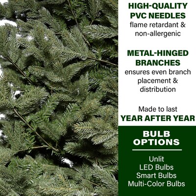 Fraser Hill Farm 10 ft. Foxtail Pine Artificial Christmas Tree (FFFX010-0GR)