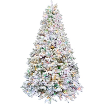 Fraser Hill Farm 6.5-ft. Green Christmas Half Tree (FFHTA065-6SN)