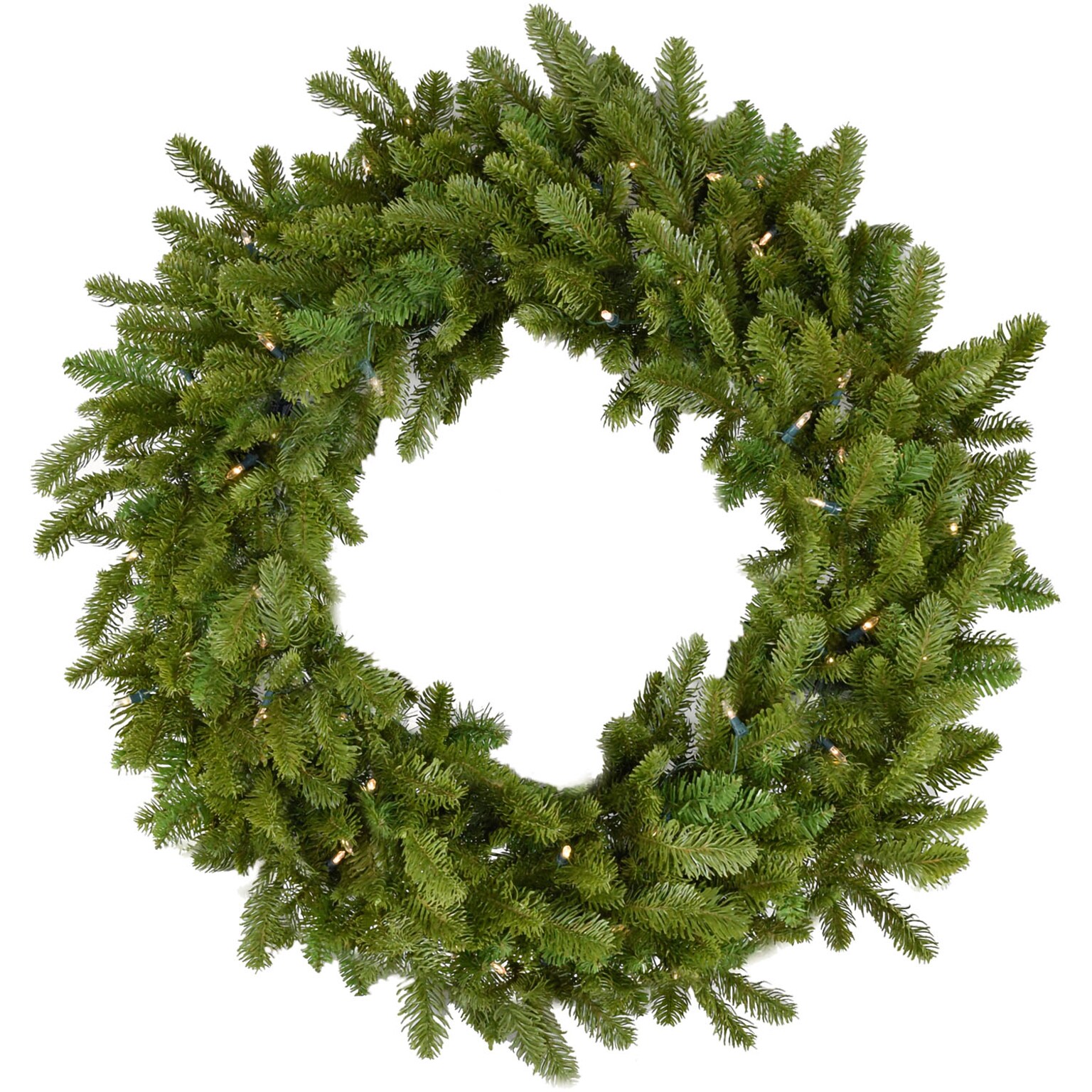 Fraser Hill Farm 48 Grandland Artificial Holiday Wreath (FFGT048W-5GR)