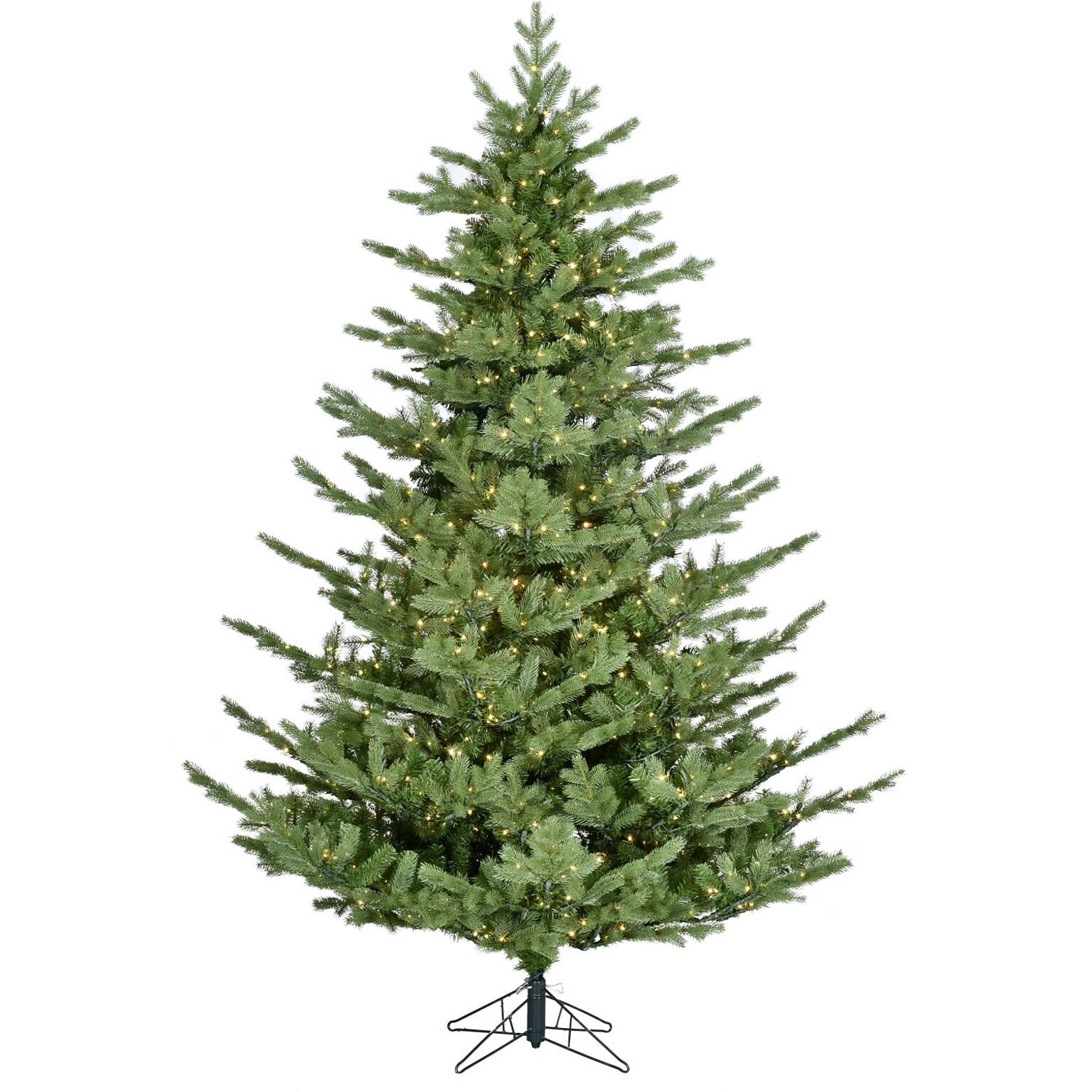 Fraser Hill Farm 9 ft. Foxtail Pine Pre-Lit Artificial Christmas Tree, 1750 Lights (FFFX090-5MGR)