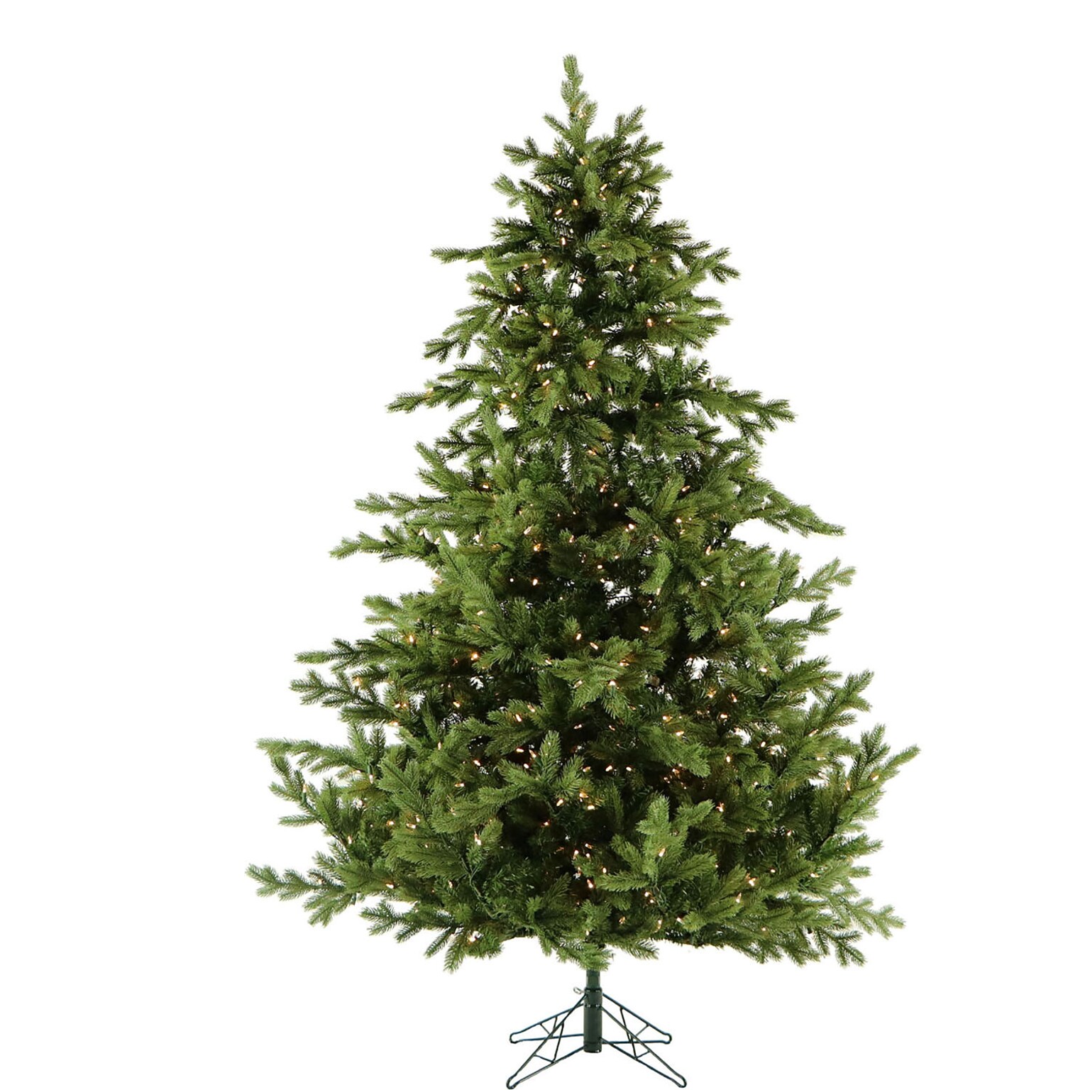 Fraser Hill Farm 6.5 ft. Foxtail Pine Pre-Lit Artificial Christmas Tree, 550 Lights (FFFX065-5GR)