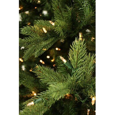 Fraser Hill Farm 6.5 ft. Foxtail Pine Pre-Lit Artificial Christmas Tree, 550 Lights (FFFX065-5GR)