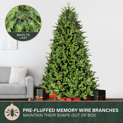 Fraser Hill Farm 8-ft. Derby Fir Artificial Christmas Tree (FFDF080-5MGR)