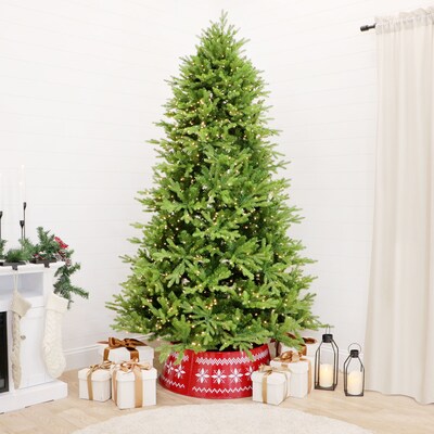 Fraser Hill Farm 8-ft. Derby Fir Artificial Christmas Tree (FFDF080-5MGR)
