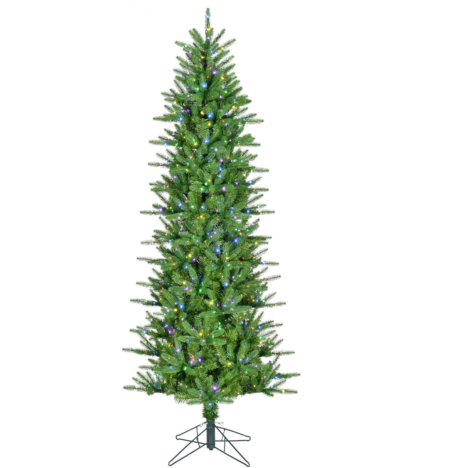 Fraser Hill Farm 6.5 ft. Carmel Pine Pre-Lit Artificial Christmas Tree, 800 Lights (FFCP065-6MGR)