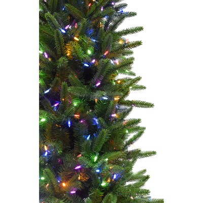 Fraser Hill Farm 9 ft. Carmel Pine Pre-Lit Artificial Christmas Tree, 900 Lights (FFCP090-6GR)