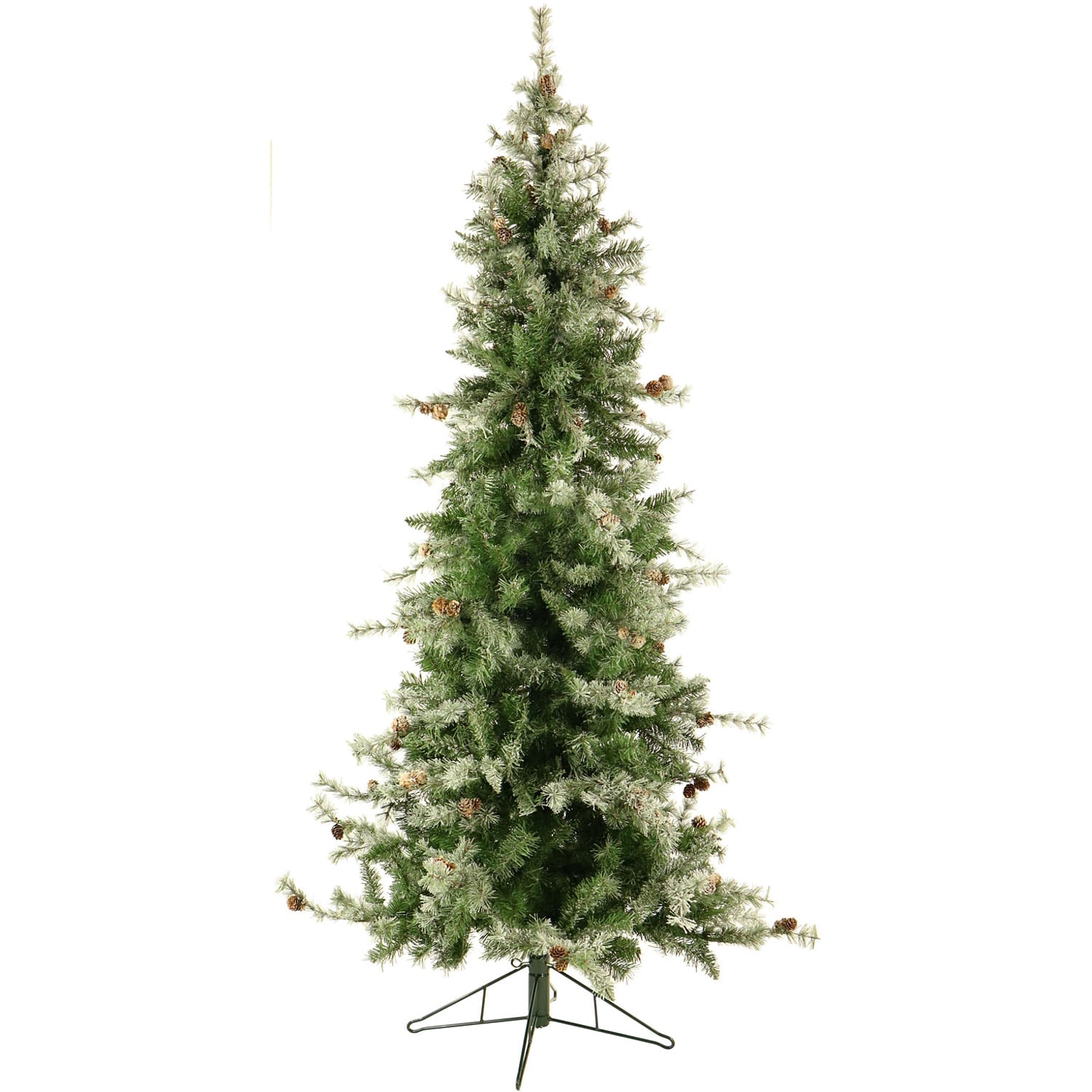 Fraser Hill Farm 9 ft. Buffalo Fir Slim Pre-Lit Artificial Christmas Tree, 700 Lights (FFBF090-5SN)