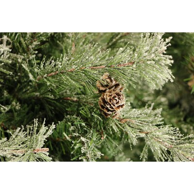 Fraser Hill Farm 6.5 ft. Buffalo Fir Pre-Lit Artificial Christmas Tree, 400 Lights (FFBF065-6SN)