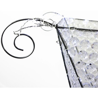 Fraser Hill Farm 33H Pre-Lit Crystal Sleigh (FCRY061-SLED1-WT1)