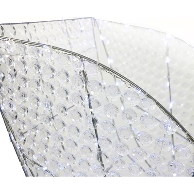 Fraser Hill Farm 33"H Pre-Lit Crystal Sleigh (FCRY061-SLED1-WT1)