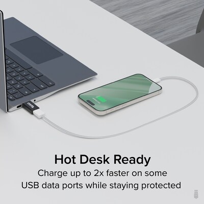 Plugable USB Data Blocker, Protects Against Juice Jacking, 5/Pack (USB-MC1-5X)