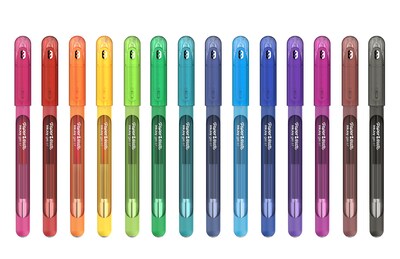 Paper Mate InkJoy Gel Pens, Medium Point, Assorted Colors, Capped, 20 Count