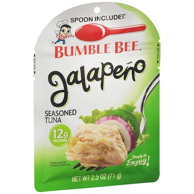 Bumble Bee Jalapeno Seasoned Tuna, 2.5 oz., 12/Carton (KAR24060)