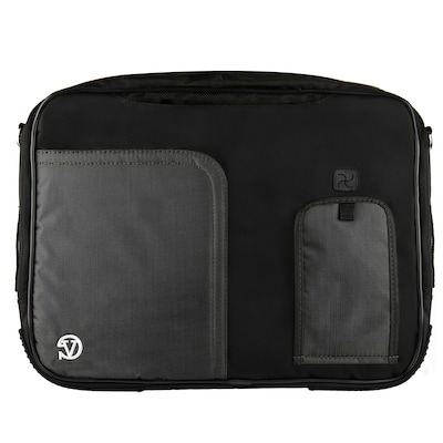 Vangoddy Nylon Casual Messenger Bag, Black (PT_NBKLEA782_17)