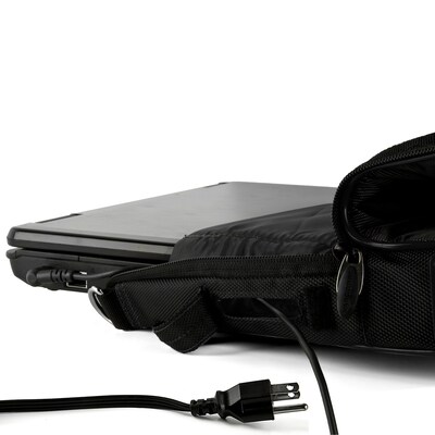 Vangoddy Nylon Casual Messenger Bag, Black (PT_NBKLEA782_17)