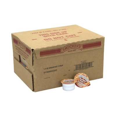 Smuckers Breakfast Syrup Single Serve Packs, 1.4 Oz., 100/Pack (307-00029)