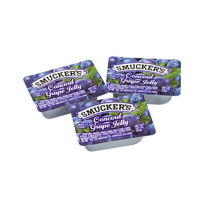Smuckers Concord Grape Jelly, 0.5 oz., 200/Pack (307-00032)