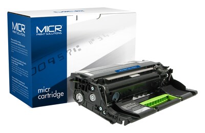 MICR Print Solutions Compatible Black Standard Yield Toner Cartridge Replacement for Lexmark MS310/M