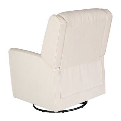 Flash Furniture Cash Fabric Swivel Glider Rocker Recliner, Cream (CYRAC536CRM)