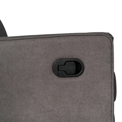 Flash Furniture Cash Fabric Swivel Glider Rocker Recliner, Dark Gray (CYRAC536DKGRY)