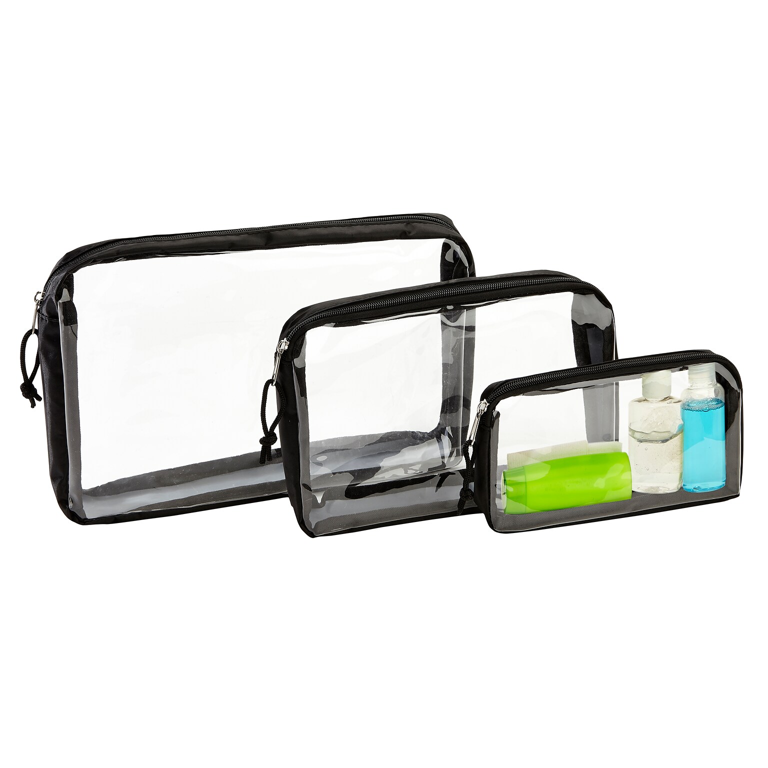G Force Clear Travel Set, 3 Piece (6054)