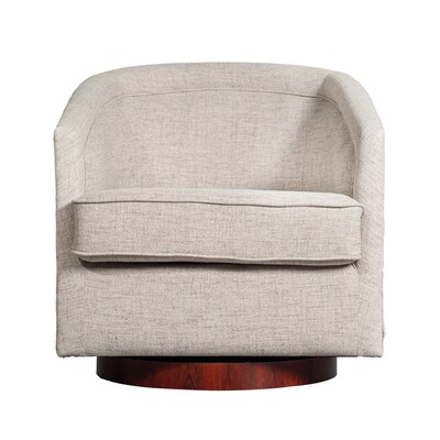 Flash Furniture Dean Fabric Upholstery Club Style Barrel Accent Armchair, Cream (BSAC22064CRM)