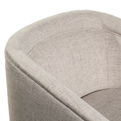 Flash Furniture Dean Fabric Upholstery Club Style Barrel Accent Armchair, Cream (BSAC22064CRM)