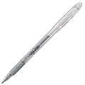 Pentel Sparkle Pop Gel Pen, Medium Point, Silver Ink (K91-DZ)