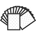 Barker Creek Black & White Dot Computer Paper, 100 Sheets/Set (BC3609)