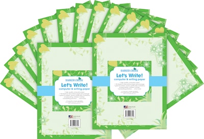 Barker Creek Go Green Computer Paper, 100 Sheets/Set (BC3613)