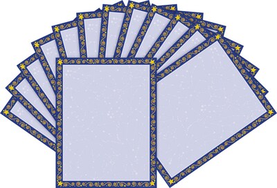 Barker Creek Reach For The Stars Computer Paper, 8.5 x 11, 60 lbs., Multicolored, 100 Sheets/Pack