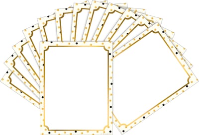Barker Creek Gold Computer Paper, 100 Sheets/Set (BC3624)