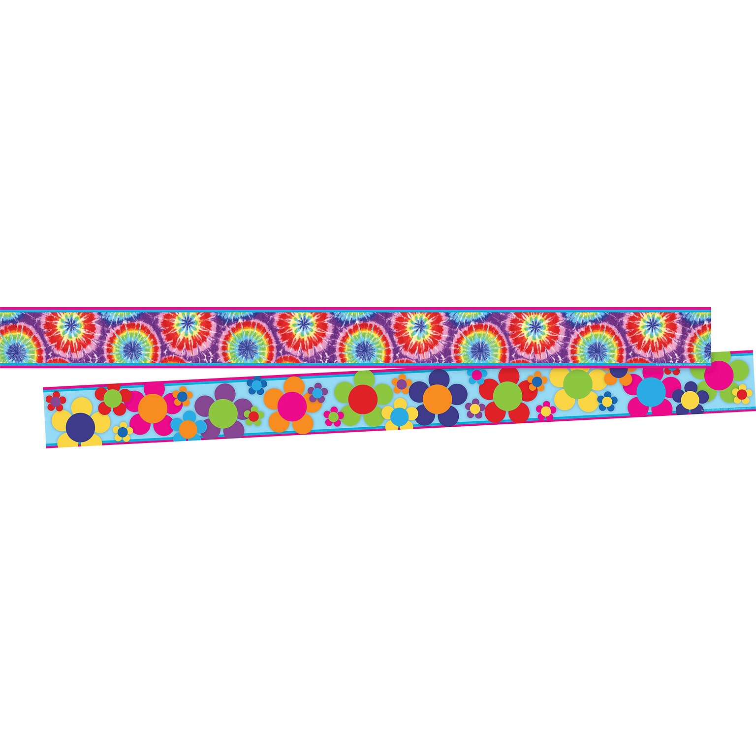 Barker Creek Double-Sided Border, 35 x 3, Tie-dye, 24/Pack (BC3662)