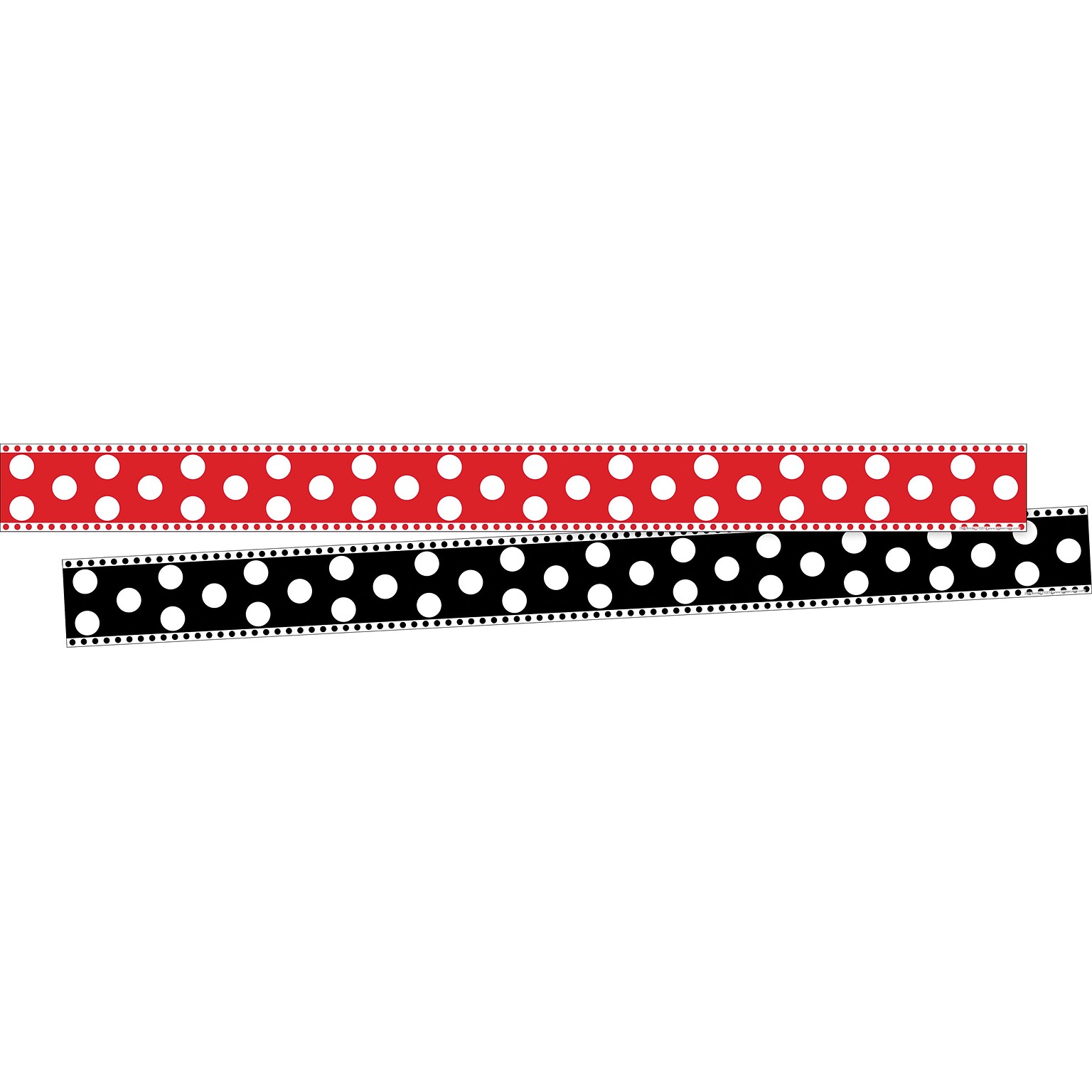 Barker Creek Double-Sided Border, 35 x 3, Dots, 24/Pack (BC3685)
