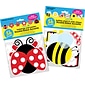 Barker Creek Ladybugs & Bumblebees Accent 2-Pack (2 designs), 72 Pieces/Set (BC3711)