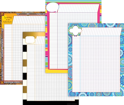 Barker Creek Elementary-Middle School Incentive Chart Set, 4/Set (BC3735)