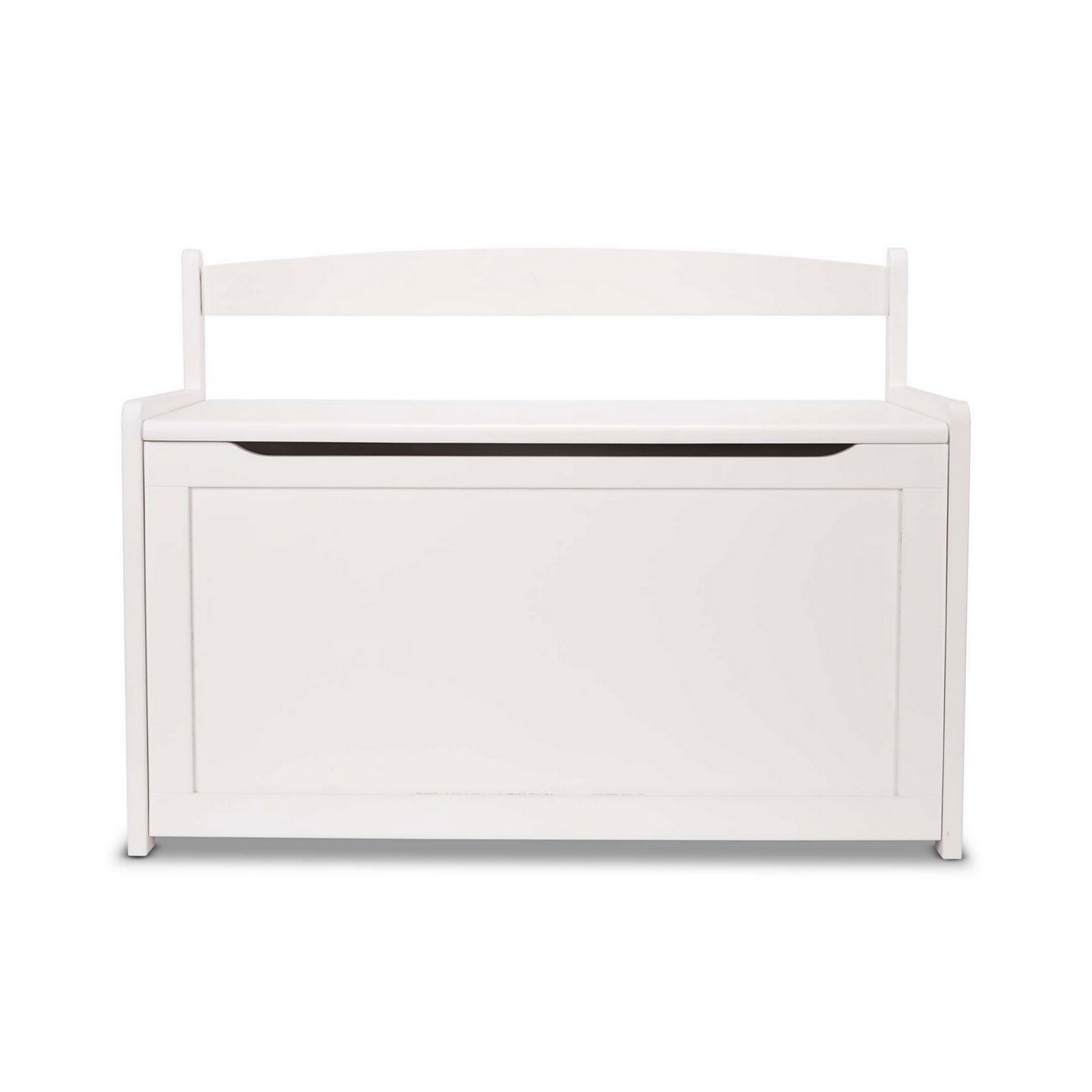 Wooden Toy Chest, White