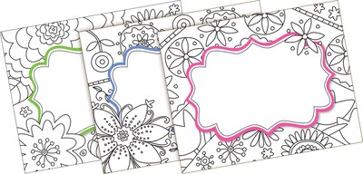 Barker Creek Color Me! In My Garden All Inclusive Décor Set, 171 Pieces/Set (BC3727)