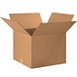 Partners Brand Corrugated Boxes, 20" x 20" x 15", Kraft, 12/Bundle (202015RP12)