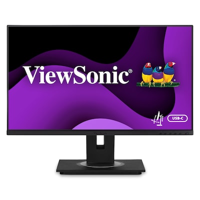 UPC 766907024197 product image for ViewSonic 24 60 Hz LED Monitor, Black (VG245) | Quill | upcitemdb.com