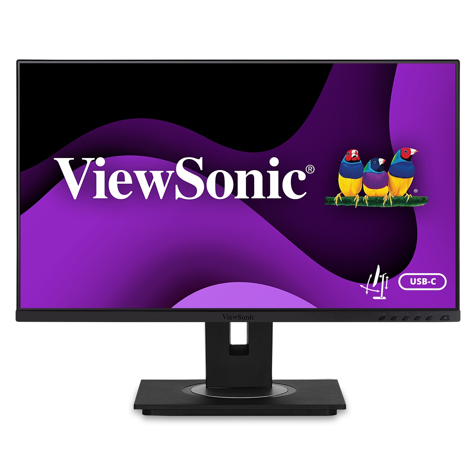 ViewSonic 24 60 Hz LED Monitor, Black (VG245)