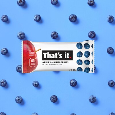 That's it Gluten Free Mini Fruit Bars Variety Pack, 16.8 oz.., 24/Pack (220-02260)