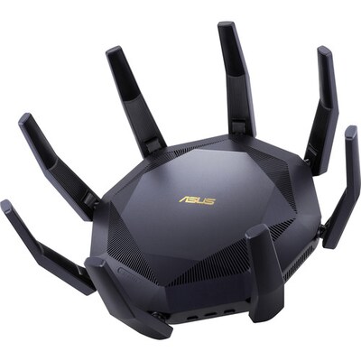 Asus RT-AX88U AX & AC Dual Band MU-MIMO WiFi 6 Gaming Router, Black/Gold (RT-AX89X)