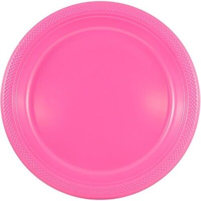 JAM PAPER Party Supply Assortment, Fuchsia Pink, Plates, Napkins, Cups & Tablecloth, 6/Pack (255PPPI